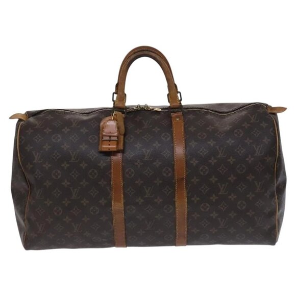 LOUIS VUITTON Monogram Keepall 55 Boston Bag - Picture 11 of 16